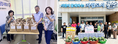 군산시 삼학-미성동, 여름나기 물품 지원