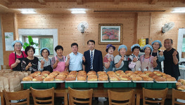 정읍 북면 화해교회, 불우이웃에 사랑의 빵 나눔
