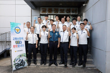 최종문 전북경찰청장, 교통순찰대 근무자 격려-소통