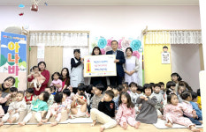 군산시 레비뉴어린이집, 장터 수익금 기탁