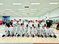 전북체고 펜싱 실력 일취월장