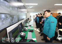 김지사, 도로관리사업소 방문