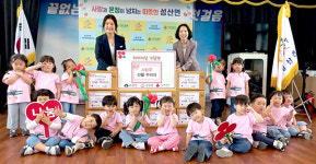 군산시 성산면, 홀몸 어르신 선물 전달