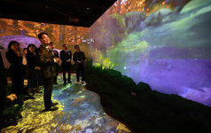 고창 선운미디어갤러리 관광객 인기