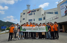 진안군 꿀벌활동단, 진안소방서에 감사 나눔