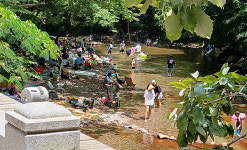 순창 강천산군립공원서 시원한 여름 만끽