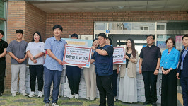 김치공장 주안에프앤비, 소비자정보센터에 총각김치 1000kg 전달