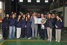 전북조달청, 에스엠산업에 표창에 전수