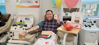 전주 덕진구청 황옥주무관, 헌혈 500회 달성