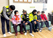 군산경찰서, 어르신 교통 사망사고 예방 적극 홍보