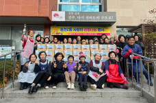 송천2동 자생단체연합, 사랑의 김장나눔 진행