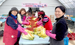 군산시 서수면 주민자치위, 경로당 김장김치 나눔