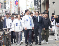 김민영 정읍시장예비후보 선거사무소 개소 유세 운동