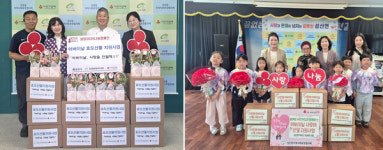 군산시 경암동·성산면, 홀몸 어르신에 온정 전달