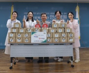 근로복지공단 안산병원, 폭염영향 취약계층에 여름용품 기부