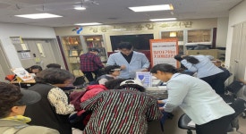 건협 서울동부지부, 성동노인종합복지관 건강 캠페인 실시