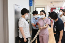 좋은문화병원, 부산진소방서와 합동 소방훈련 실시