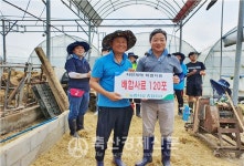 [수해  조기 복구  전국에서 힘 모았다…현장 스케치①] 쓸고 닦고 치우고…시름 빠진 농가와 아픔 함께