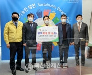 축산물 정 나눔…이웃사랑 실천