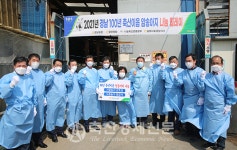 농협경남지역본부, 암송아지 릴레이 전달