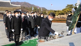 농협전북지역본부 국립 임실호국원서 새해 결의