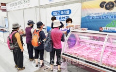 강원푸드박람회서 강원한우 인기