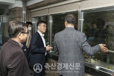 국립축산과학원장, 국내산 치즈 생산 현장 시찰