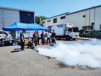 창원시축협, 방역시연회 개최