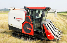대동, AI 결합 스마트 콤바인 출시