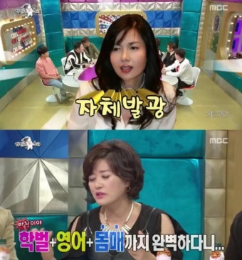 백지연, 브룩 쉴즈 닮은 그를 이기기 위해 호빵 2개를?
