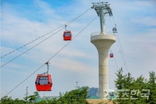 서남권 관광랜드마크 국내 최장 목포해상케이블카 개통