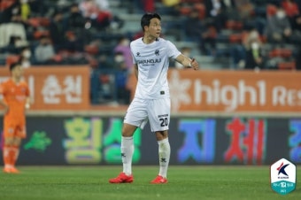'이한도 결승골' 광주FC, 강원FC 꺾고 7위 도약