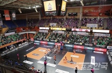 프로배구 열기 가득한 안산상록수체육관