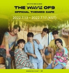 SF9, 더 웨이브 오브나인 오피셜 테마 카페 오픈…글로벌 환호