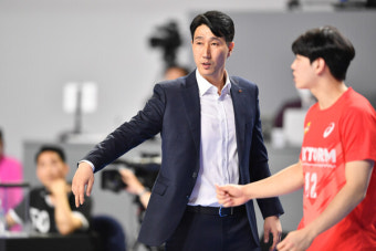 [현장인터뷰] '봄배구 마감' 한국전력 권영민 감독 