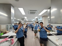 아라마크(주) 포스코엠씨머티리얼즈 | 광양시가족센터, ㈜포스코MC머티리얼즈와 함께 '과일청 만들기&나눔봉사활동'