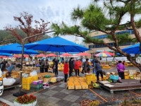 광양 옥곡면, 할머니 장터 우리 농산물 직거래 장  큰호응