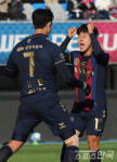 이승우, 김현 헤더골 멋져