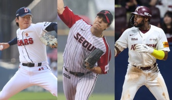 KBO, 5월 월간 MVP 후보 공개…투수 곽빈·김진성, 야수 도슨 등 포함