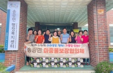 순천시 송광면 마중물보장협의체, 취약계층 어르신 생필품 전달 건강하게 여름나기 훈훈한 정