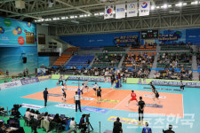 KOVO컵 대회 남자부 준결승전서 맞붙는  대한한공과 상무