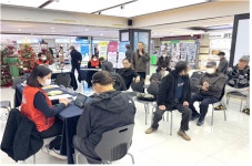 한국건강관리협회 부산동부검진센터, 광복지하도상가서 건강캠페인 실시