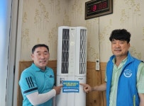 순천시 왕조1동 청년회, 여름철 경로당을 지킨다