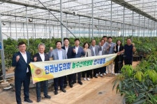 전남도의회 농수산위원회, 기후변화 대응 농업현장에 나섰다