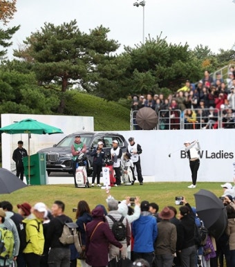 구름 갤러리와 함께한 세계1위 고진영 [LPGA BMW 레이디스 챔피언십]