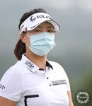 덴탈마스크를 쓰고 경기하는 고진영 프로 [KLPGA 롯데칸타타 여자오픈]