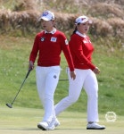 챔피언조 유니폼? 우승 다투는 이소미와 장하나 [KLPGA 롯데렌터카 여자오픈]