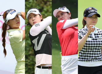 윤이나, 에버콜라겐 퀸즈크라운 2R 선두…박지영·지한솔·임희정은 상승 [KLPGA]