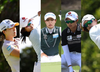 'LPGA 메이저' 에비앙 챔피언십 FR 성적은?…전인지·최혜진·박민지·김효주·고진영 등