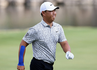 김주형, 매치플레이 첫날 승리…세계1위 셰플러는 접전 끝에 이겨 [PGA]